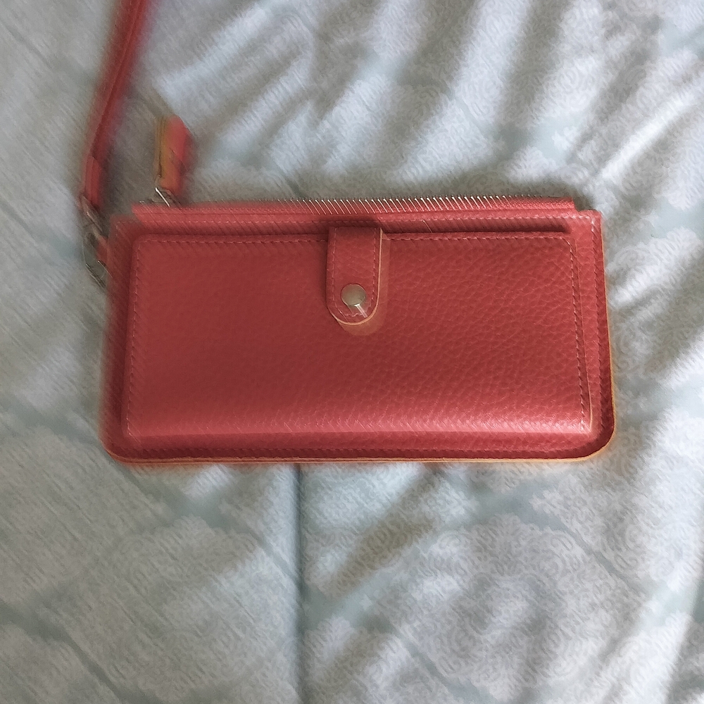 Elegant Coral Women's Clutch